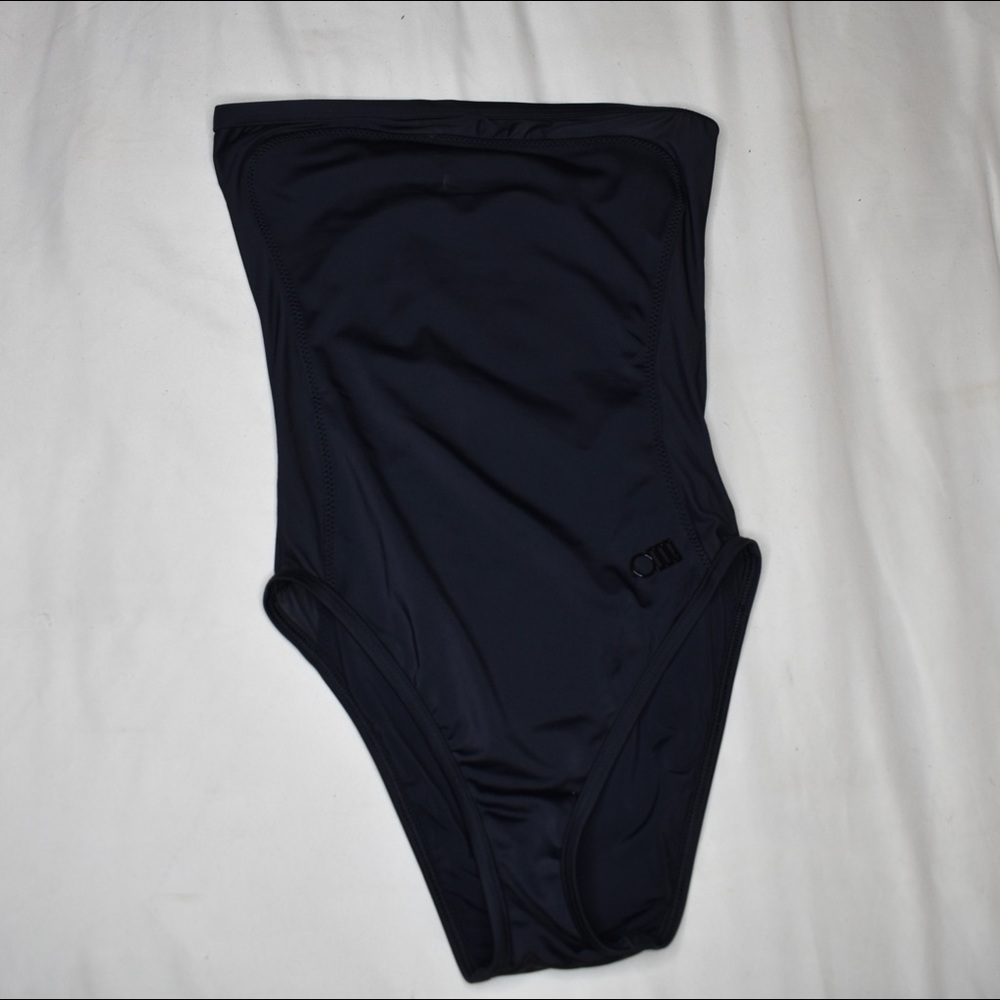 Solid & Striped Black One Piece Bathingsuit - image 5